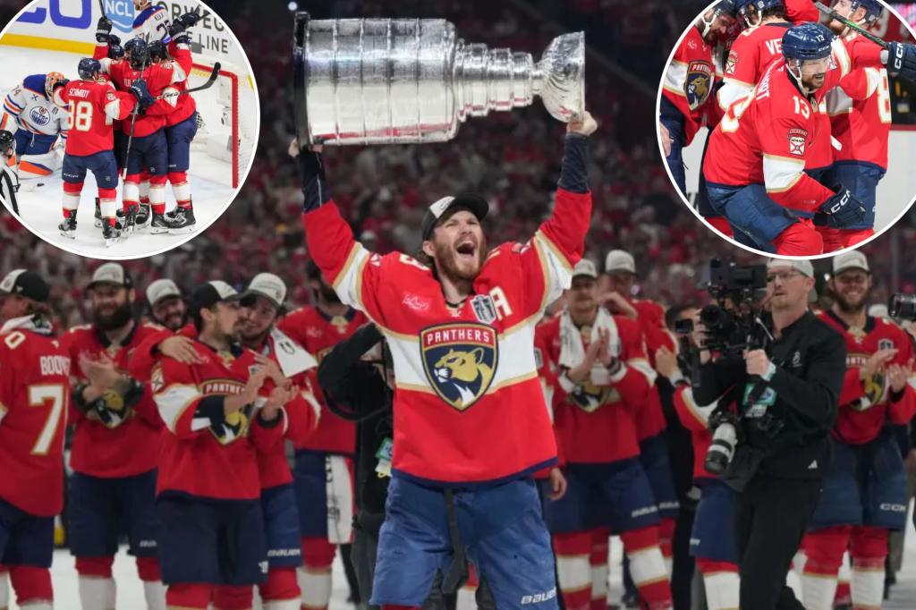 Panthers win Game 6 against Oilers to secure back-to-back Stanley Cup titles