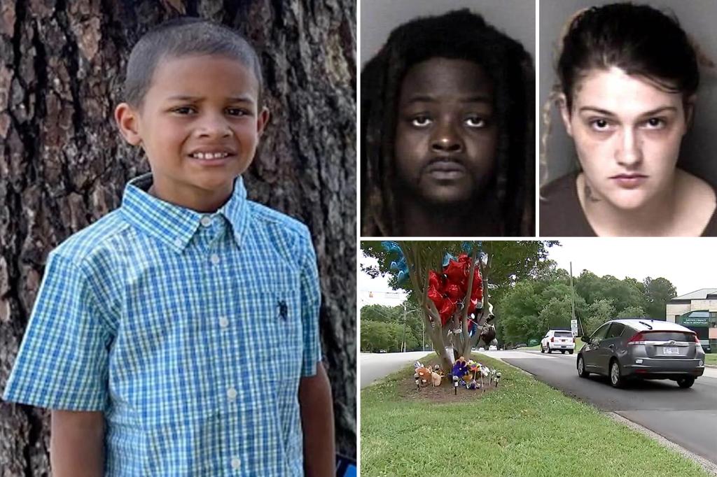 Parents charged after 7-year-old boy in NC was killed while walking home from the grocery store