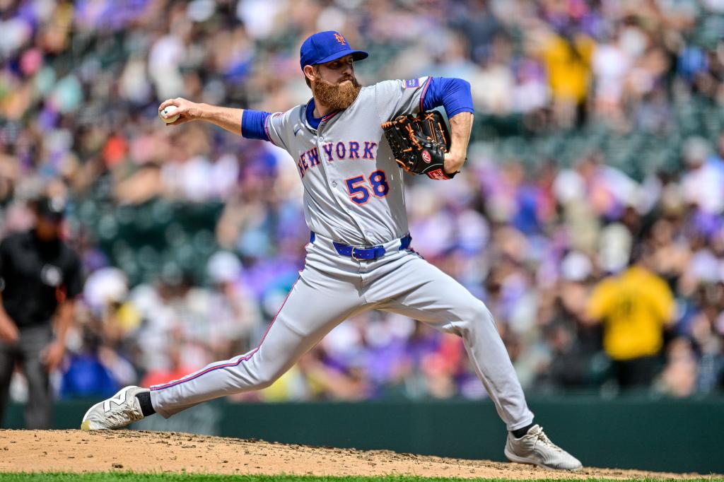 Paul Blackburn of the Mets achieves his first career save with a four-inning performance