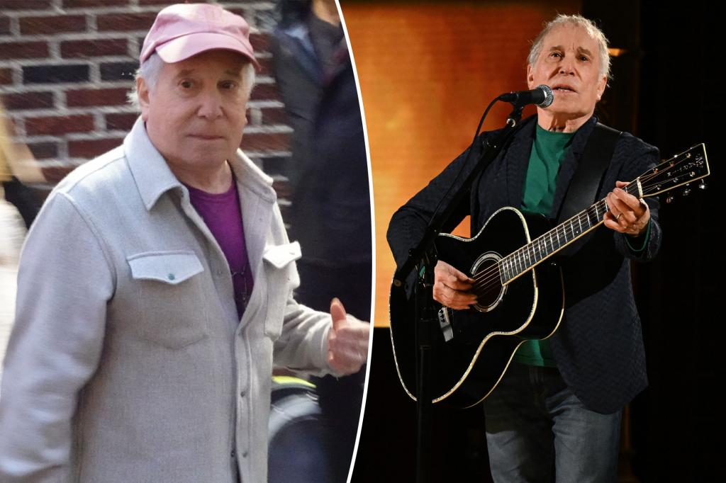 Paul Simon cancels two performances because of ongoing and severe back pain.