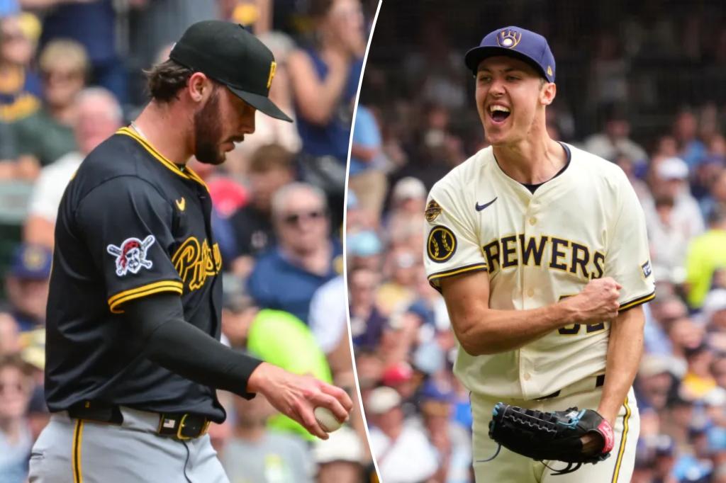 Paul Skenes struggles and is outperformed by Jacob Misiorowski of the Brewers