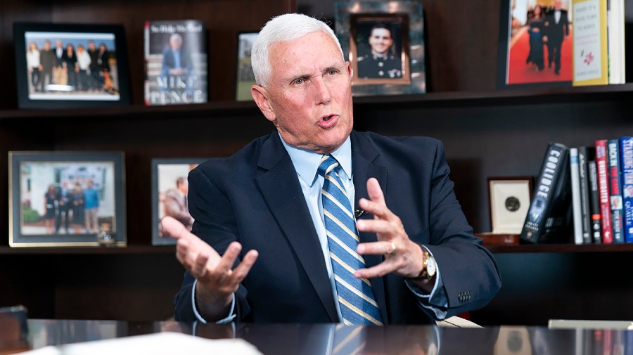 Pence: The American right is experiencing a serious identity crisis