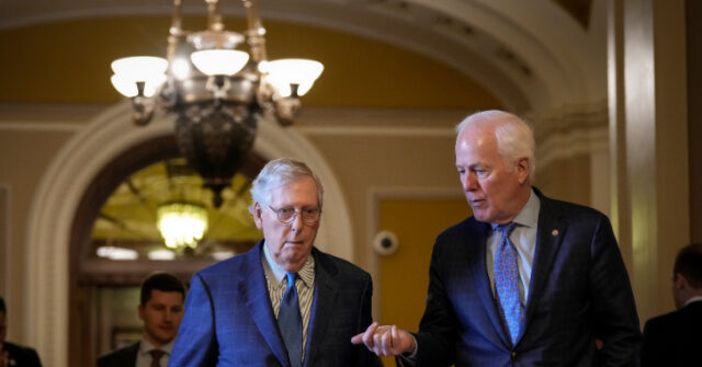 People Observe When Senators Follow Mitch McConnell's Directions