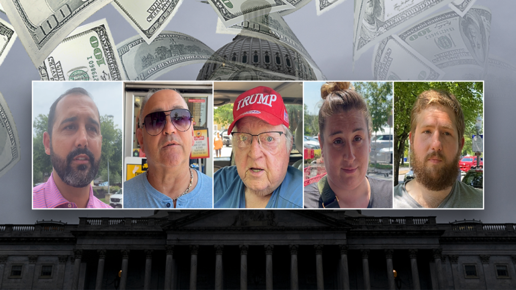 People in Trump-supporting areas favor large tax cuts bill even with worries about debt