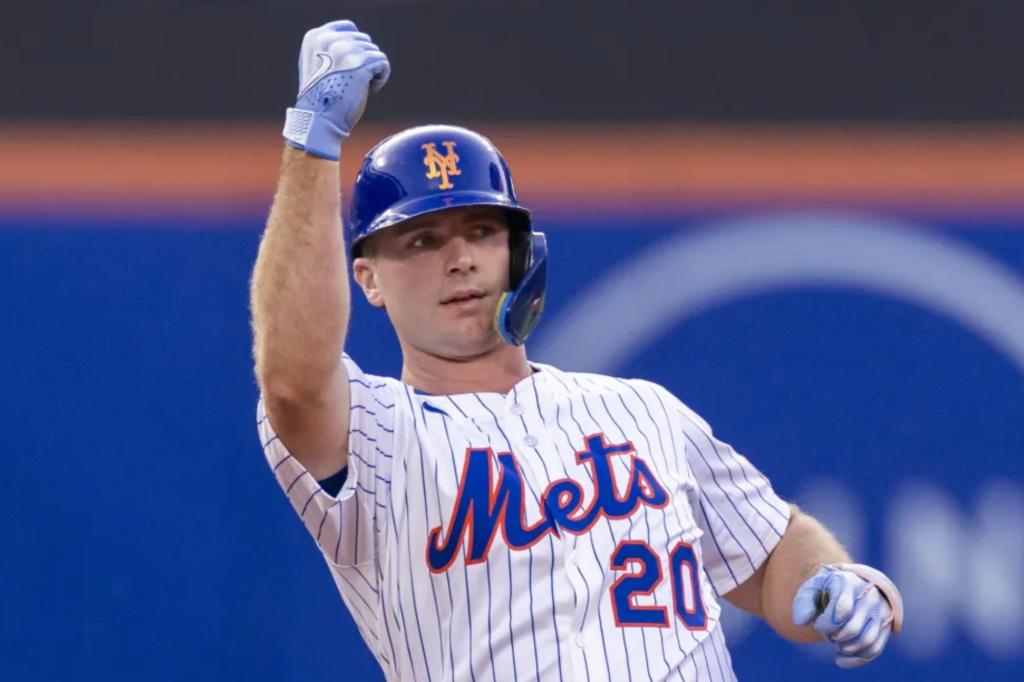 Pete Alonso quietly shines both at bat and in the field during the Mets' victory