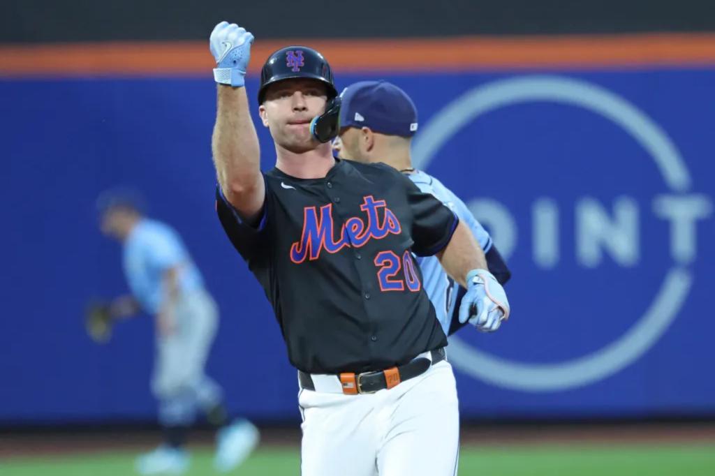 Pete Alonso shares what needs to occur for him to finish his career with the Mets.