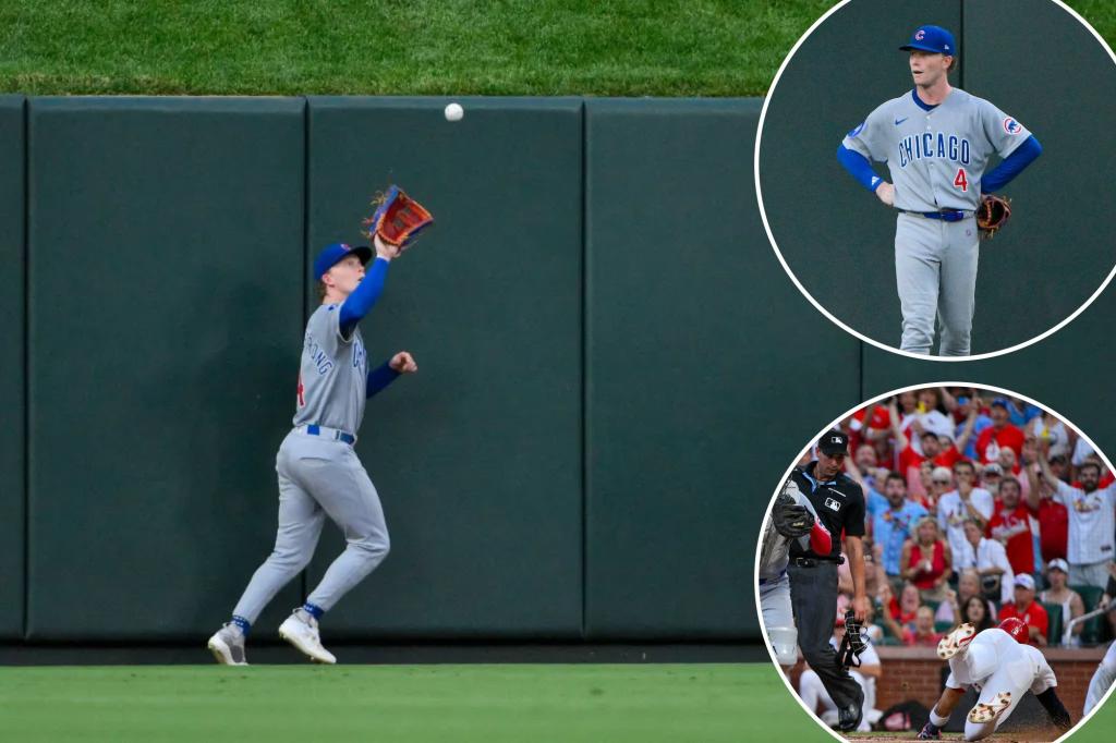 Pete Crow-Armstrong forgot how many outs there were in a tough mistake for the Cubs