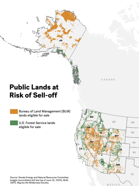 Plan to sell millions of acres of public land in GOP budget bill sparks criticism