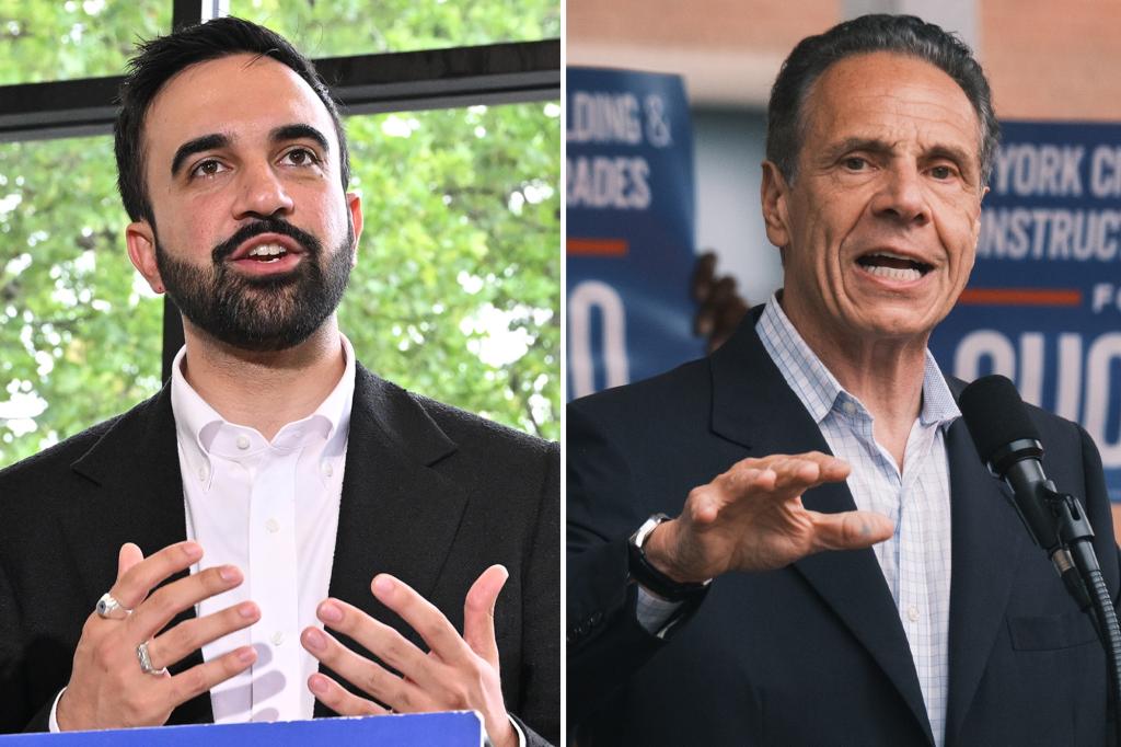 Poll shows Andrew Cuomo's once strong lead over Zohran Mamdani reduced by half just before the Democratic mayoral primary.
