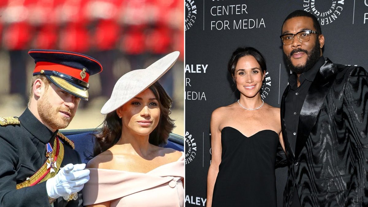 Prince Harry and Meghan Markle face backlash for not standing up for Tyler Perry