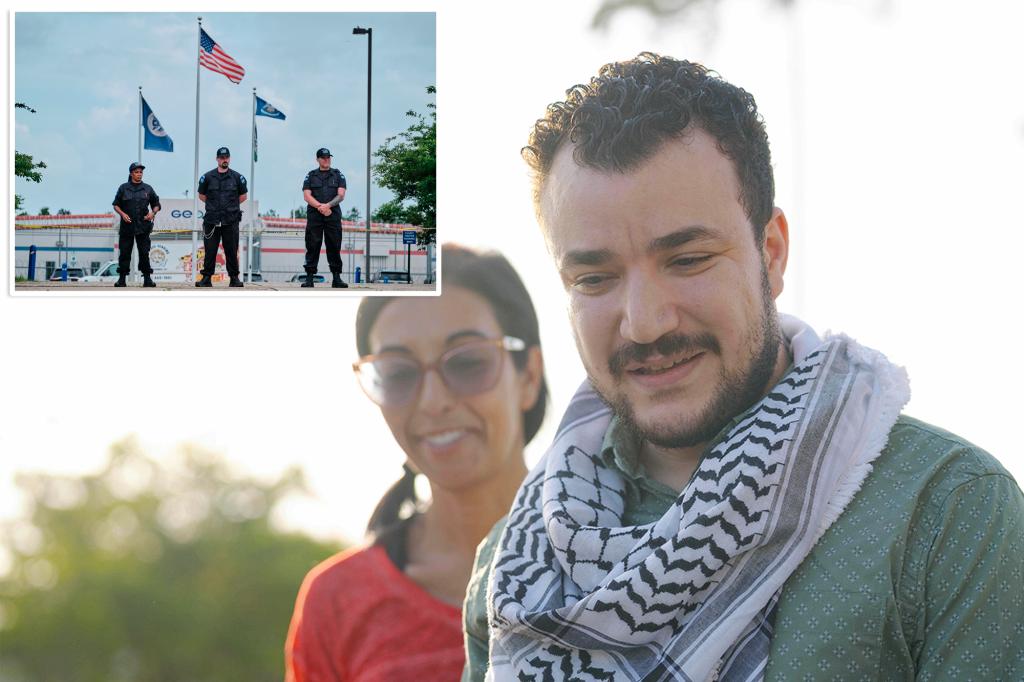 Protester Mahmoud Khalil shares his experience after being released from jail in Louisiana