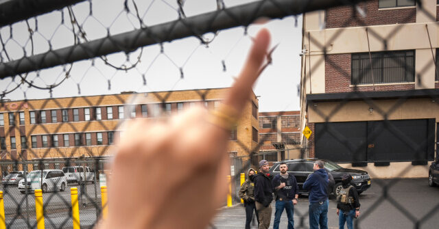 Protesters Shaking and Blocking ICE Facility Gates Are Attacked by Agents