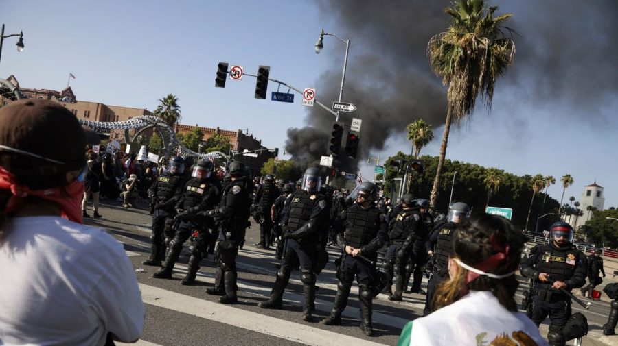 Protests against ICE escalate in LA