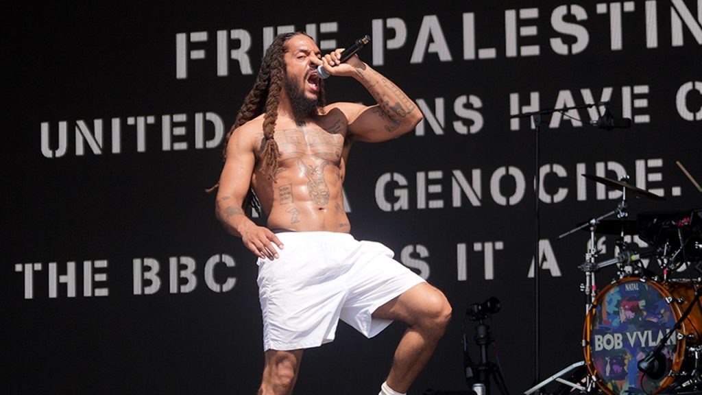 Punk-rap duo criticized for 'Death to the IDF' chants at Glastonbury