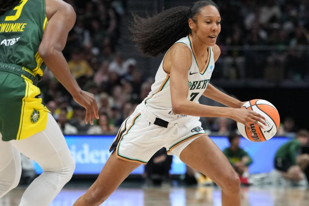 Rebekah Gardner from Liberty received additional playing time following her promotion in the lineup.