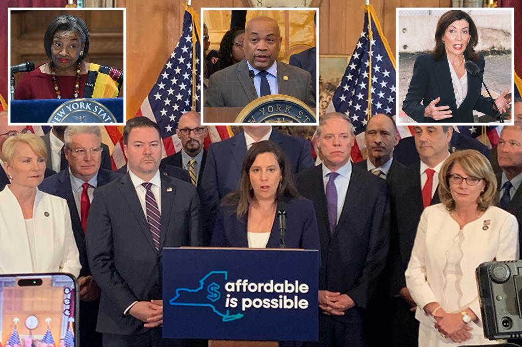 Rep. Elise Stefanik criticizes New York Democrats' extreme agenda in Albany while considering a gubernatorial run.