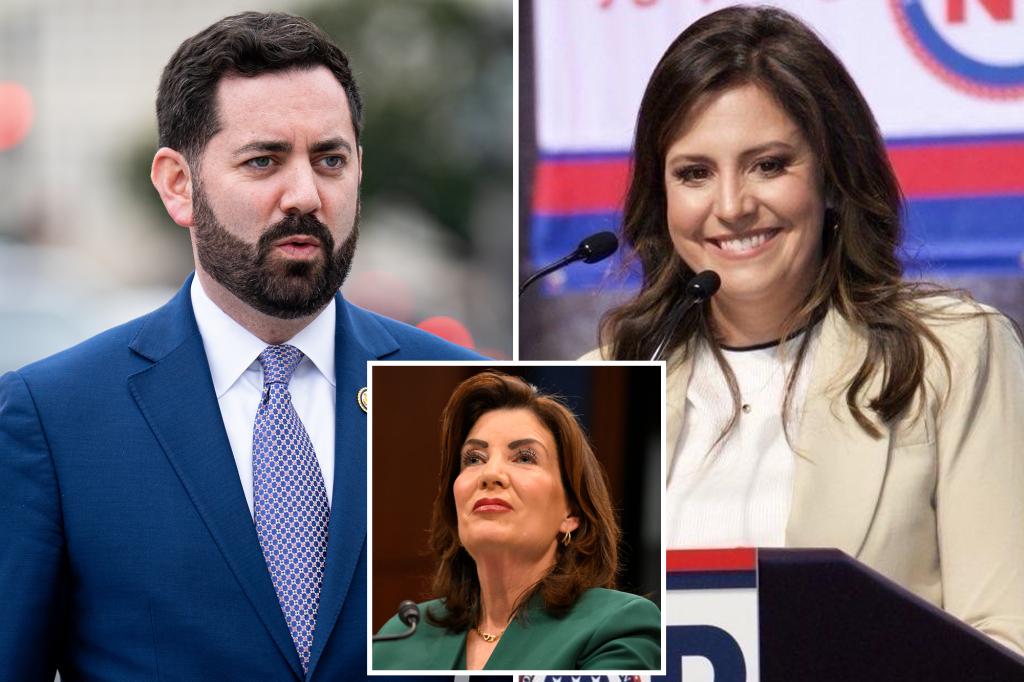 Rep. Mike Lawler is more likely to beat Gov. Kathy Hochul than Elise Stefanik, according to a poll.