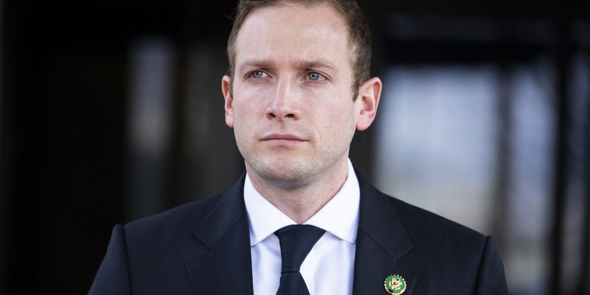 Representative Max Miller reports that a man put him at risk and threatened his family while holding a Palestinian flag, stating, 'We know who you are.'