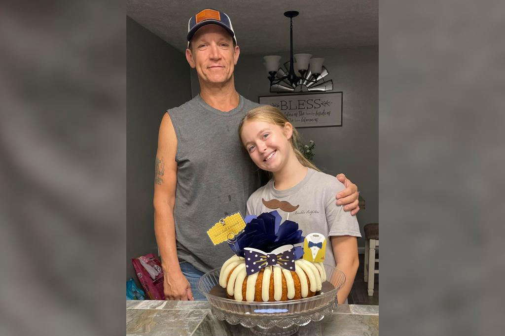 Resourceful 10-year-old daughter saves her father's life after a serious accident in a fast-moving river.