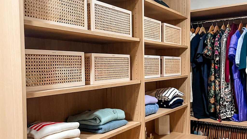 Ría Safford transformed from chaotic to organizing for Chrissy Teigen.