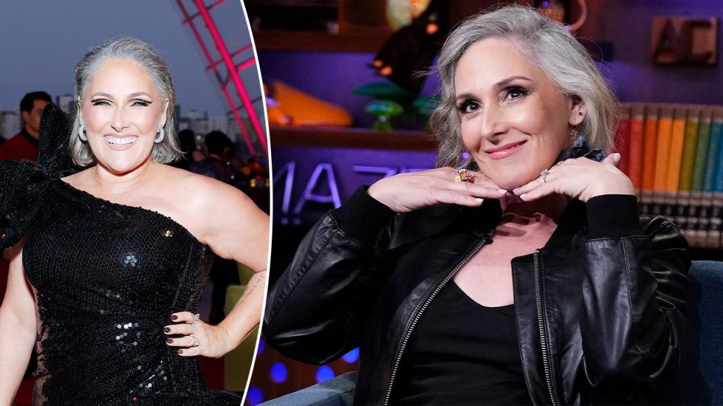 Ricki Lake shows her face and neck lift following a 30-pound weight loss.