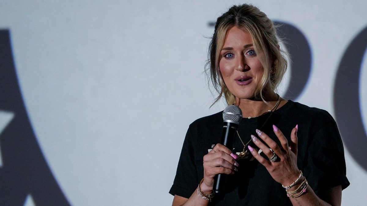 Riley Gaines criticizes WNBA after her media credential request was rejected.