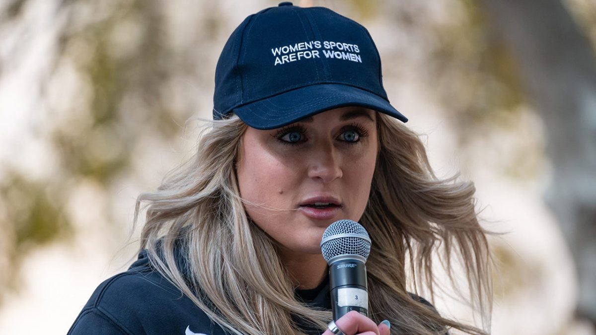 Riley Gaines responds to a columnist from USA Today