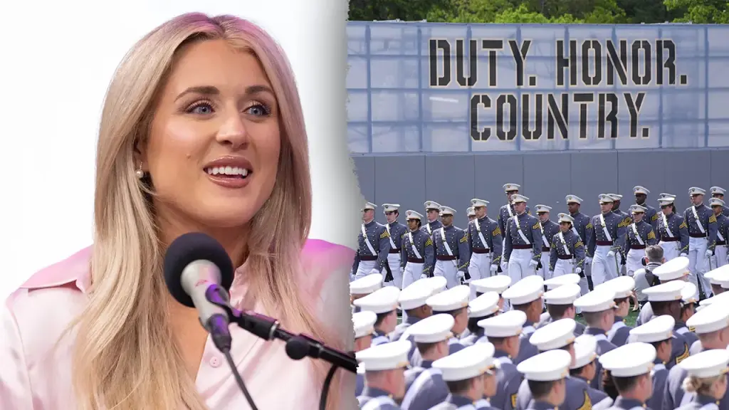 Riley Gaines supports legislation to safeguard women's sports in military academies