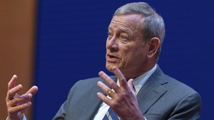 Roberts rejects certain criticism of Supreme Court rulings as mere complaints.