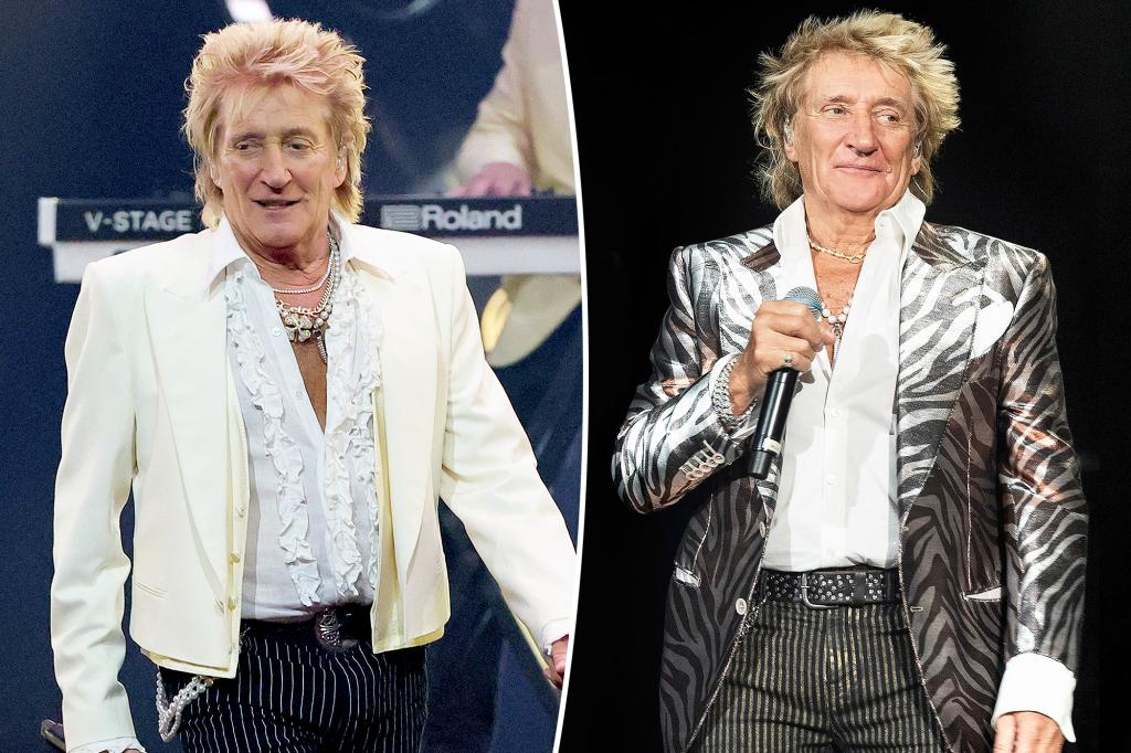 Rod Stewart cancels additional concerts following flu diagnosis