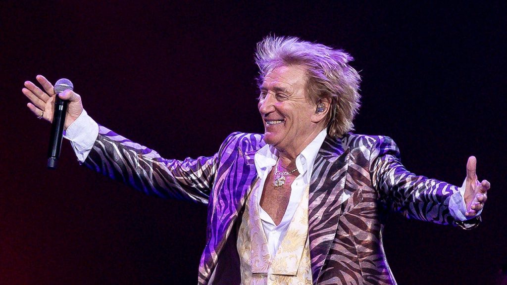 Rod Stewart shares his fitness tips at 80, including swimming workouts.