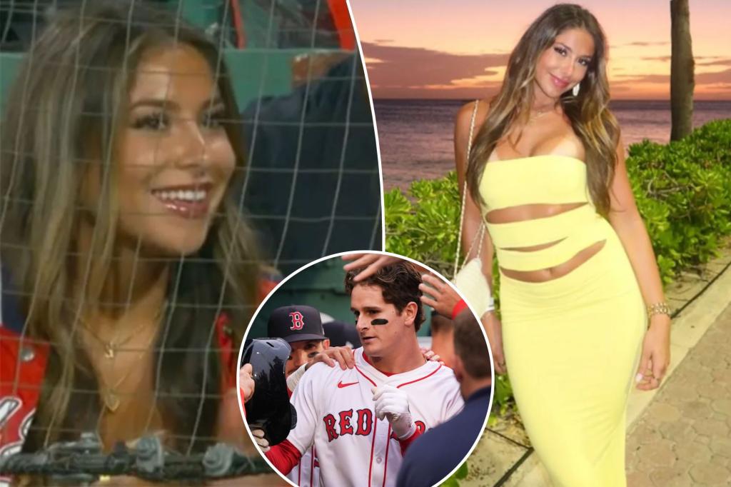 Roman Anthony's sister shines as a standout in his second game with the Red Sox.