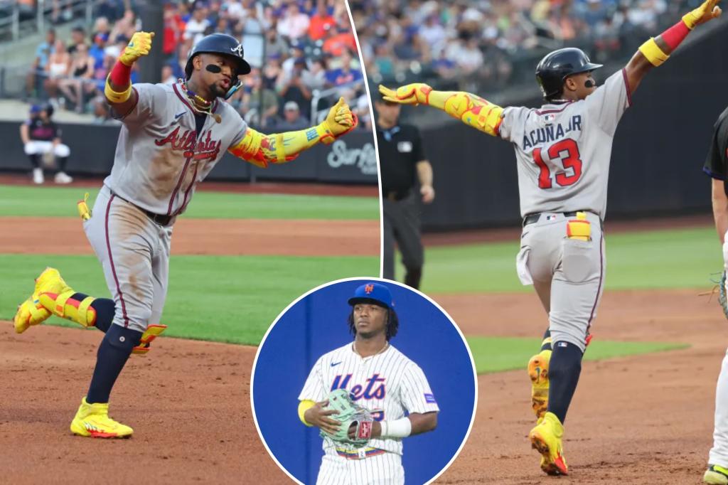 Ronald Acuna Jr. haunts the Mets after the team sends his brother Luisangel to the minors