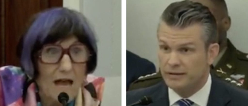 Rosa DeLauro Confronts Pete Hegseth During Hearing