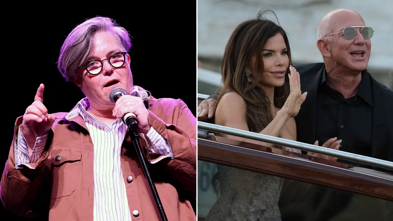 Rosie O'Donnell criticizes Bezos-Sánchez's Italian wedding as 'a display of gross excess'