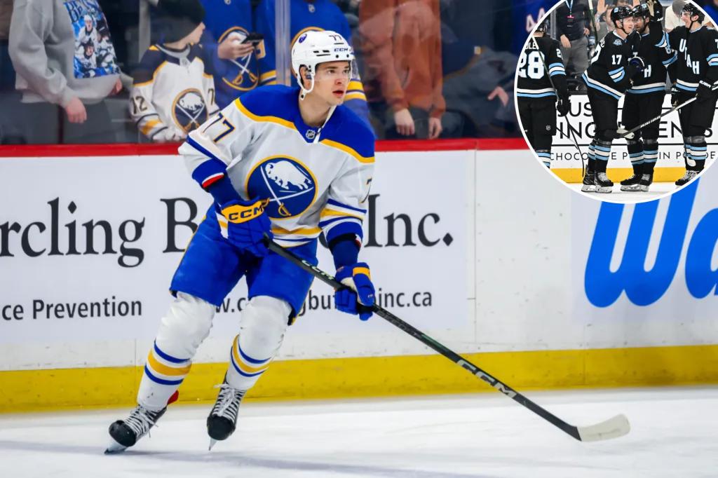 Sabres send J.J. Peterka to Mammoth in major pre-NHL draft change