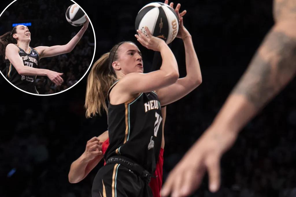 Sabrina Ionescu guides Liberty to a strong comeback victory against Dream