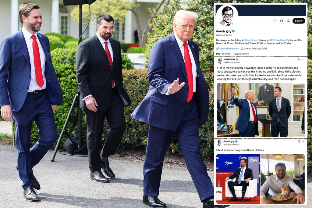 Sarcastic fashion influencer known for ridiculing Trump and Vance's clothing reveals he’s in the US without legal status, DHS reacts.