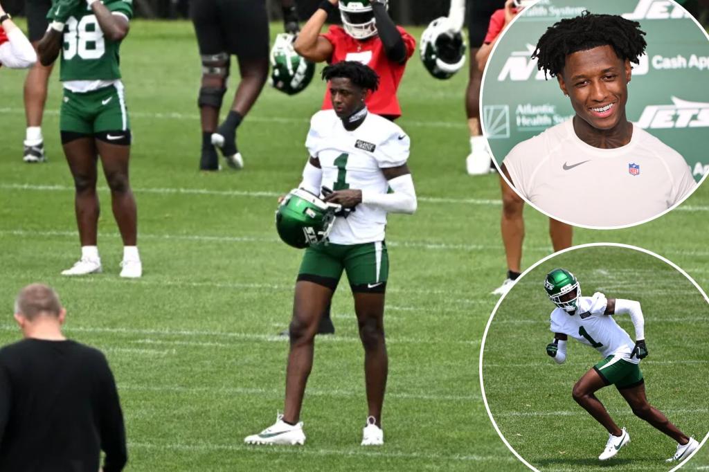 Sauce Gardner is feeling optimistic about discussions regarding his Jets contract.