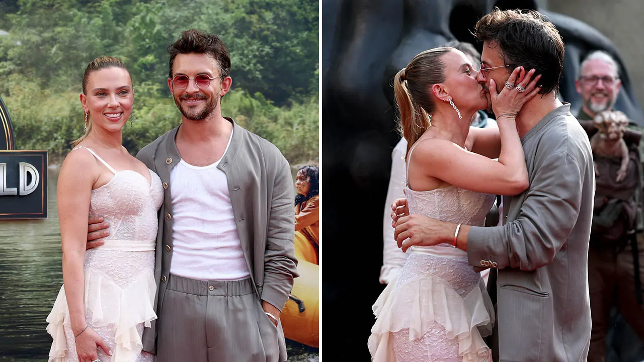 Scarlett Johansson discusses her kisses with her co-star from 'Jurassic World Rebirth'