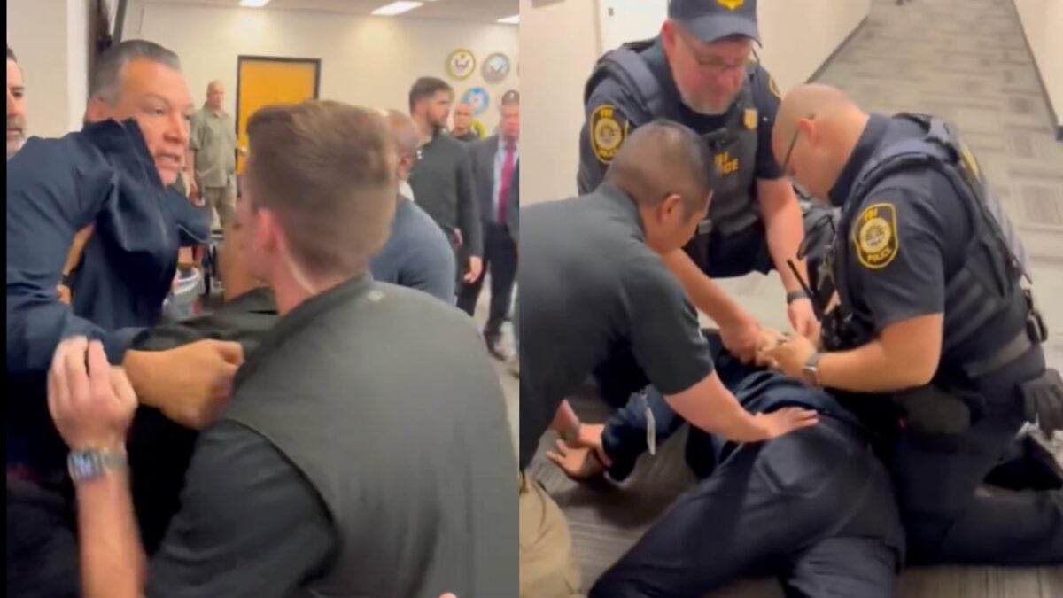 Schumer Stops Crypto Discussion to Reveal Senator Padilla Was Attacked by Federal Agents in California