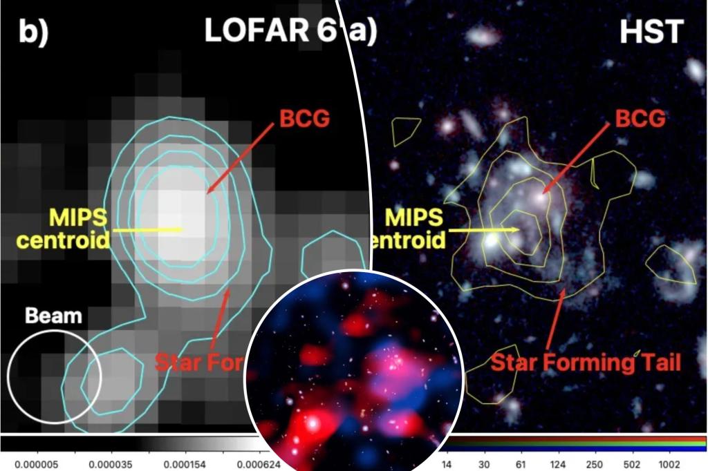 Scientists find radio signals coming from a galaxy cluster