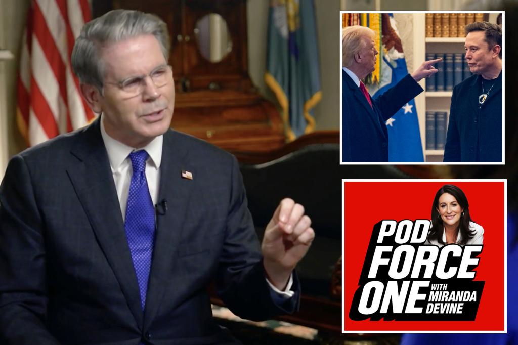 Scott Bessent talks about his disagreement with Musk, describing himself as more 'ninja' while he sees Elon as more of a 'Viking.'