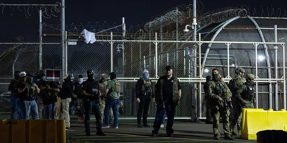 Search ongoing after undocumented immigrants revolt and flee from Newark ICE center where a Democrat reportedly attacked a federal officer