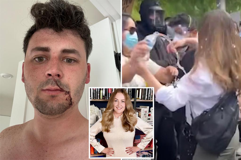 Seattle reporters targeted by protestors accuse extreme left media of hiding the violence at demonstrations.