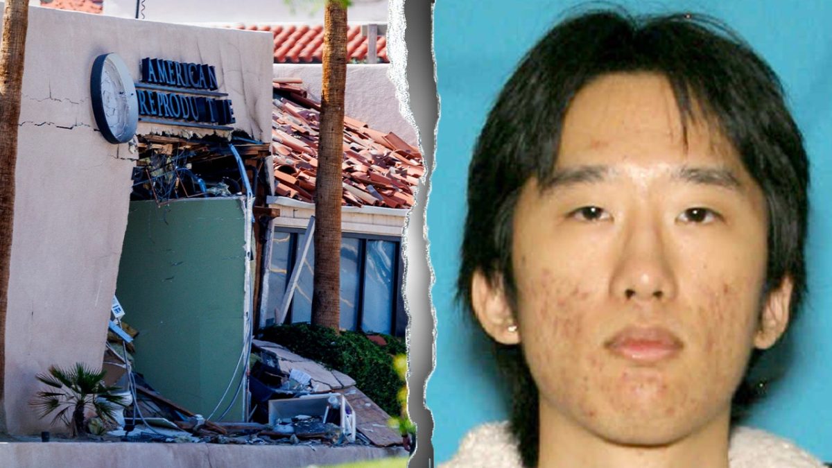 Second suspect in Palm Springs fertility clinic bombing has been apprehended.