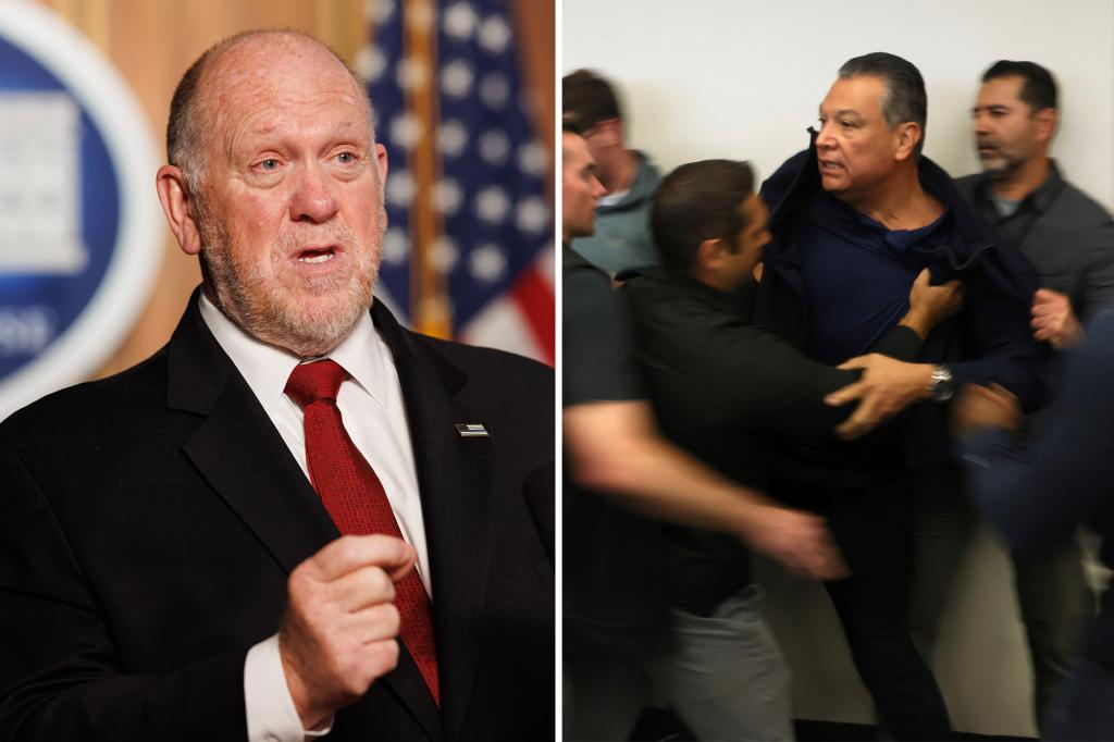 Sen. Alex Padilla was fully aware of his actions during the 'disgusting' arrest stunt, says border czar Tom Homan on 'Pod Force One'