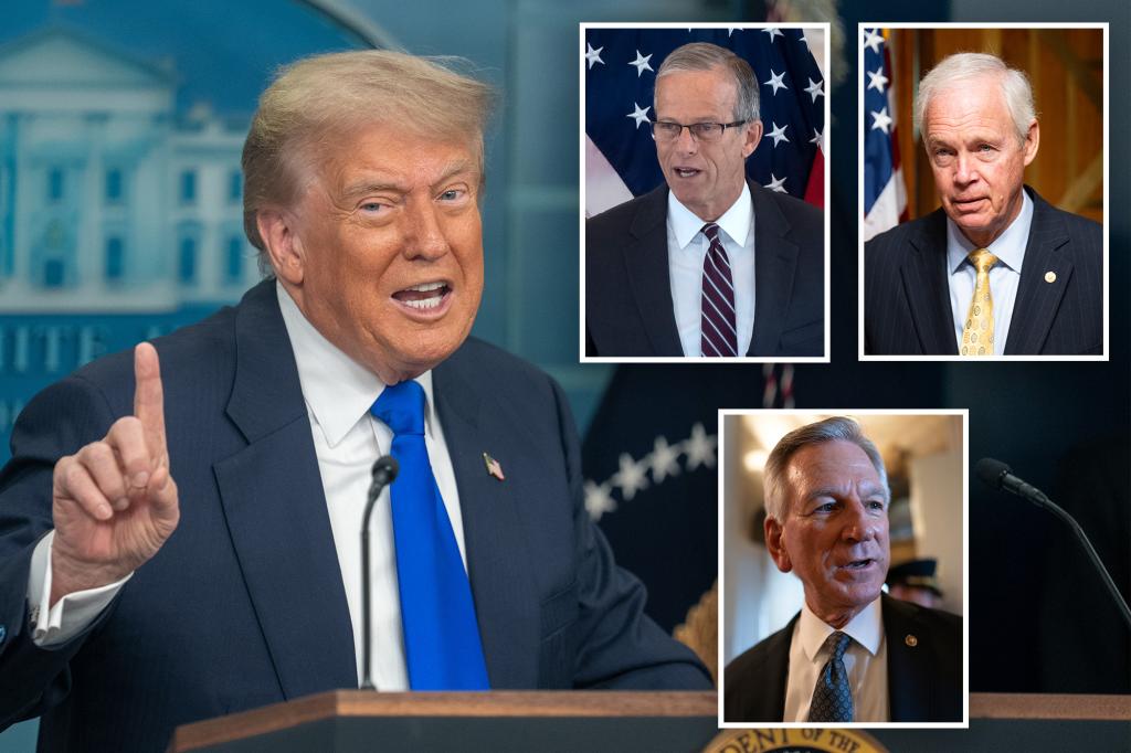 Senate Republicans plan a hopeful Saturday vote for Trump's significant legislation.