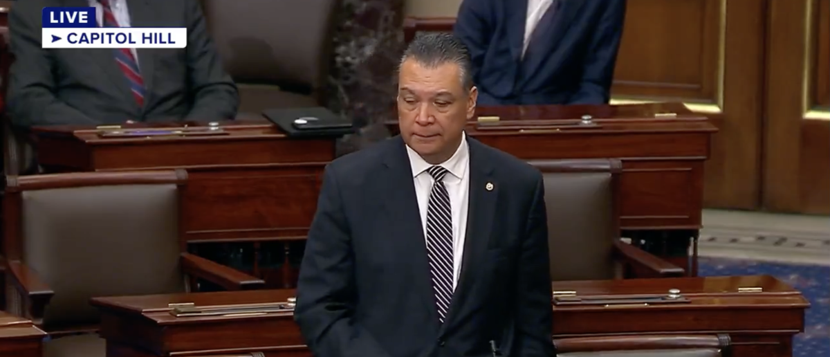 Senator Chooses the Worst Moment to Make a Scene with Fake Emotions