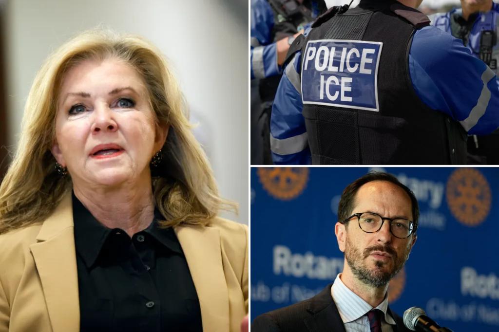 Senator Marsha Blackburn introduces legislation to protect law enforcement from doxxing while Democrats seek to reveal ICE agents' identities.